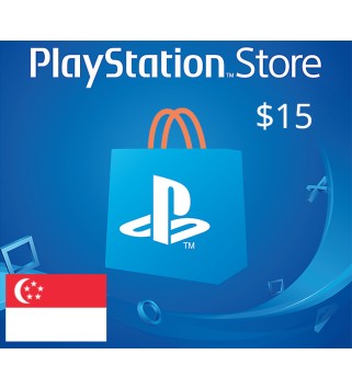 PlayStation Network Card $15 SG PlayStation 4 Key 